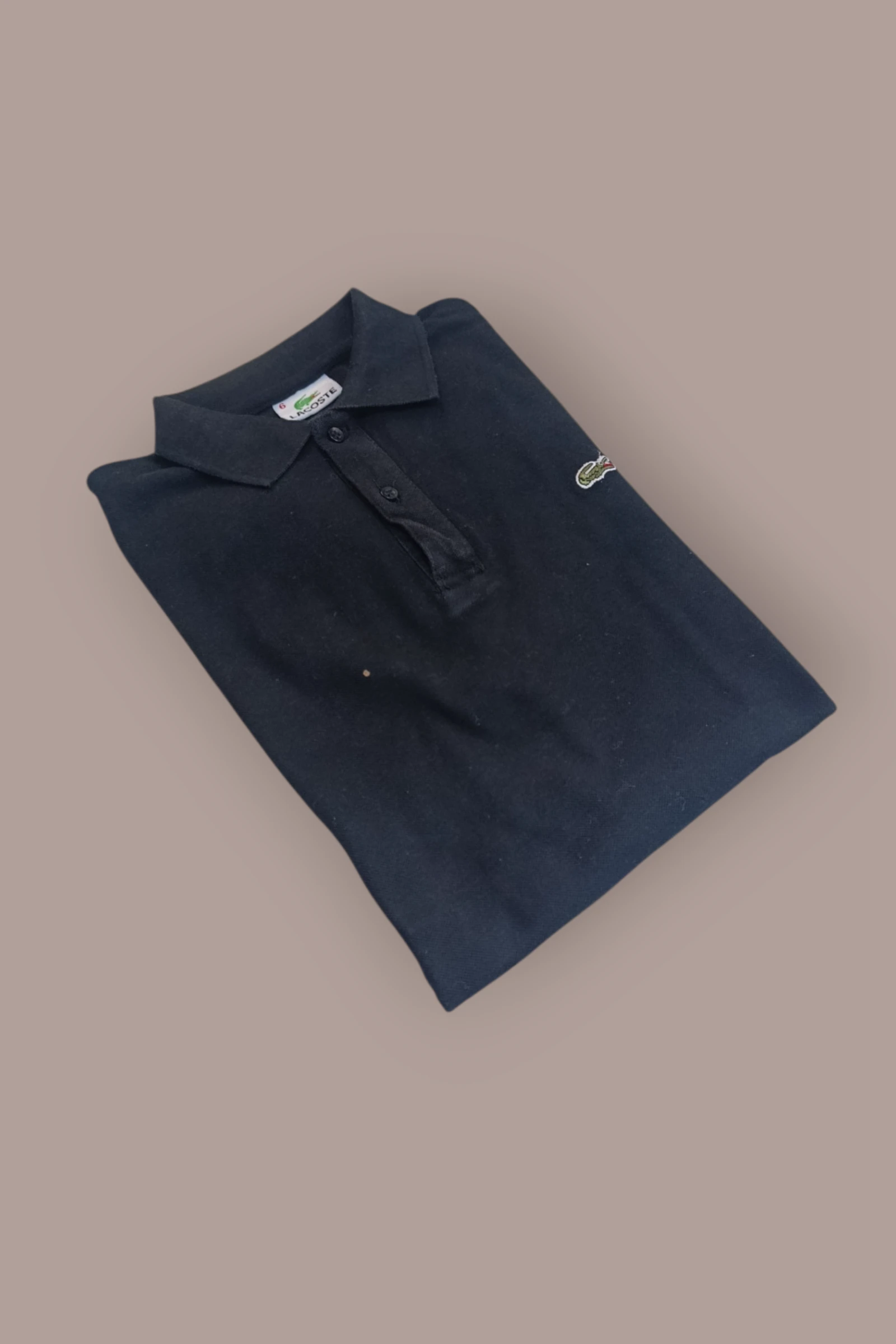 Polo Lacoste Homem | Cor Azul Marinho | Navy Piqué | Manga Curta | Cocodrilo Clássico | Tamanho G – photo 2